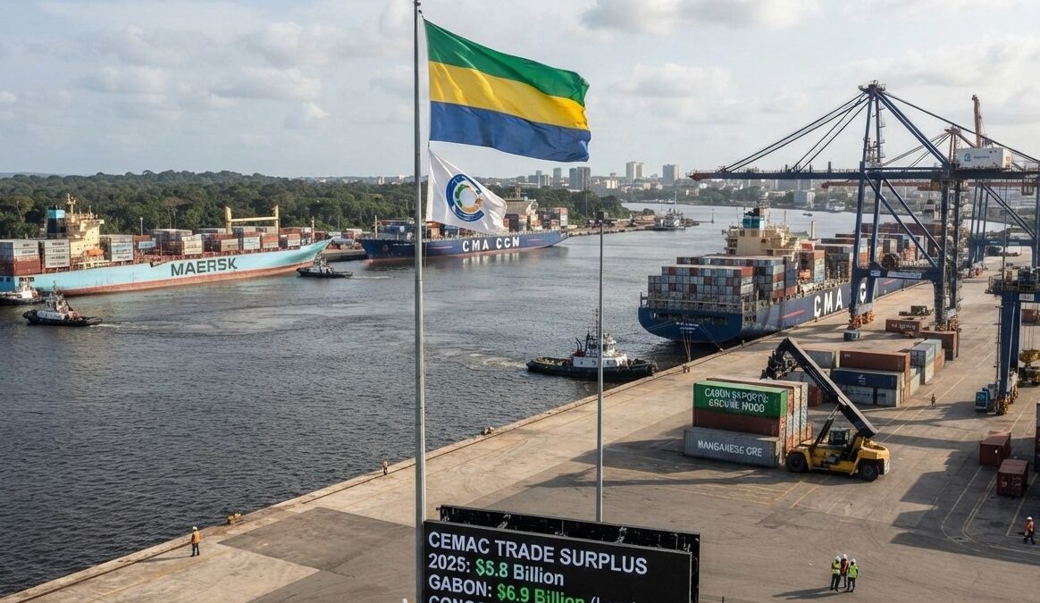 CEMAC : le Gabon solidifie son leadership commercial avec un excédent de 7 milliards USD en 2025