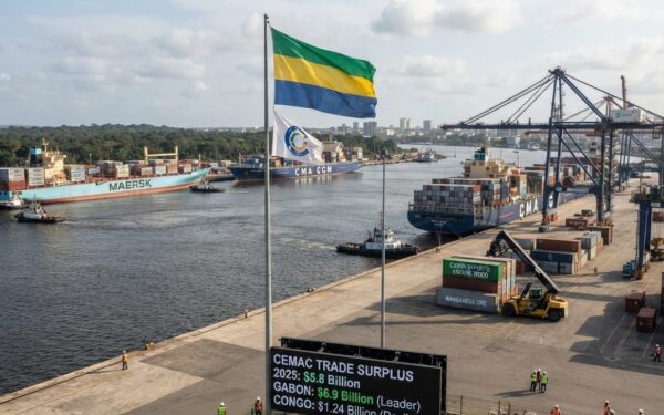 CEMAC : le Gabon solidifie son leadership commercial avec un excédent de 7 milliards USD en 2025