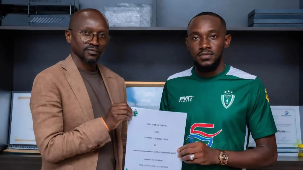 Hafia FC renforce son effectif : Mohamed Djibo Wonkoye en provenance de Horoya AC