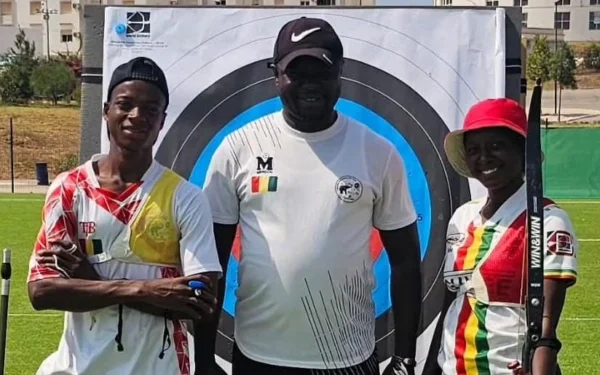 Tir à l&rsquo;arc : Mory Konaté et Koulako Bah en préparation intensive pour les Jeux de Dakar 2026