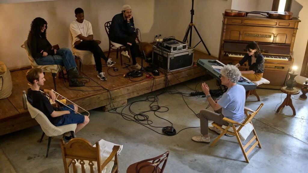 Au Caire, les jeunes musiciens de la Méditerranée créent ensemble
