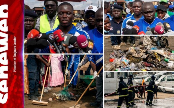 Thiès (Sénégal) : après le nettoyage de la gare routière, les ouvriers exigent des installations sanitaires dignes