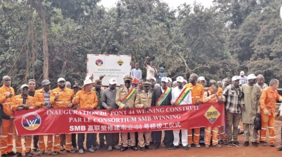 Guinée : SMB-Winning inaugure un pont stratégique pour désenclaver trois localités de Télimélé