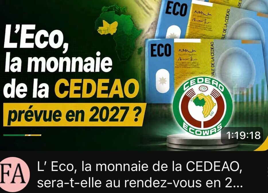 L&rsquo;ECO en 2027 : la CEDEAO relance sa monnaie unique, mais les défis macroéconomiques restent massifs