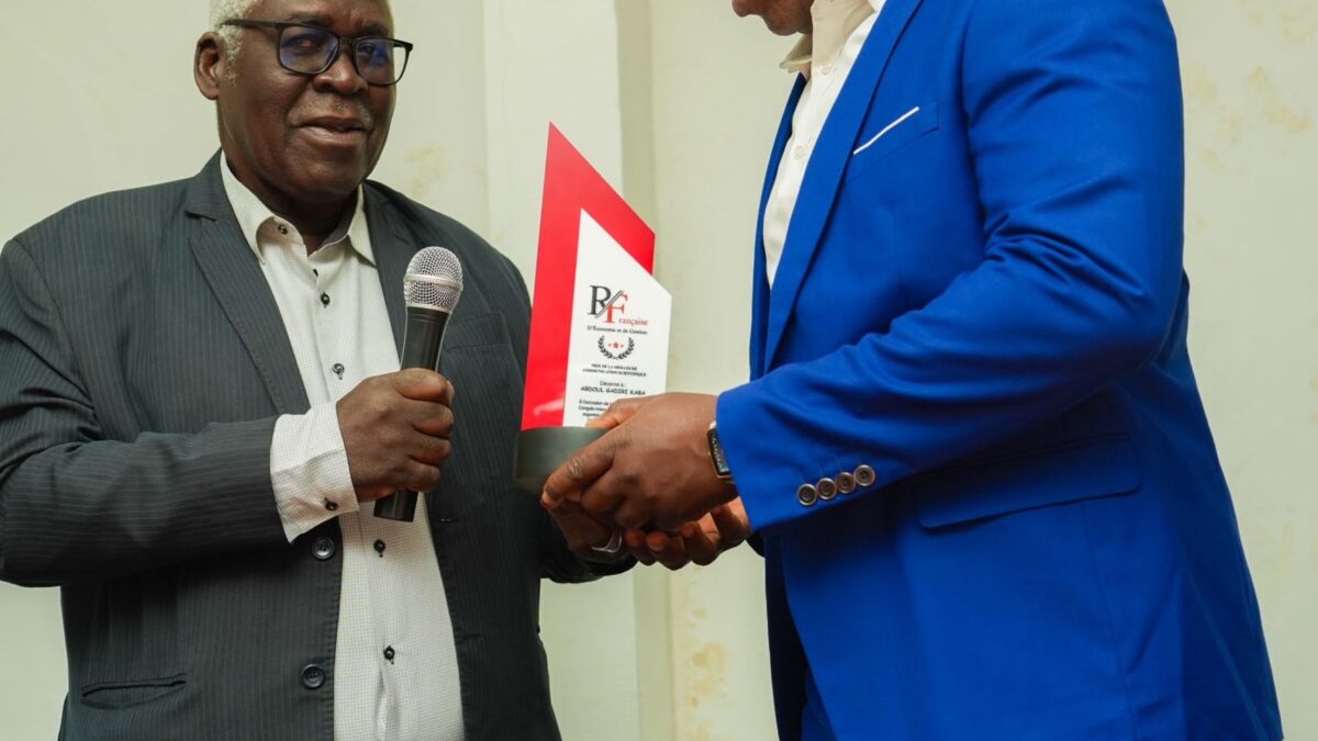 Quand la Guinée s&rsquo;impose en recherche scientifique : le triomphe d&rsquo;Abdoulaye Gadiri Kaba à Tanger
