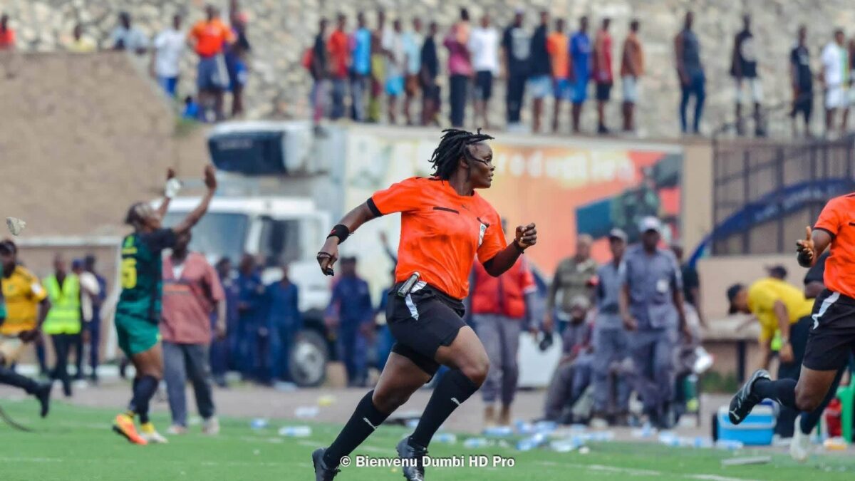 RDC : l&rsquo;arbitre Tabitha Botendra retrouve ses fonctions après deux mois