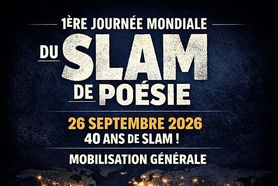 Le slam africain conquiert la scène mondiale : le 26 septembre devient Journée mondiale