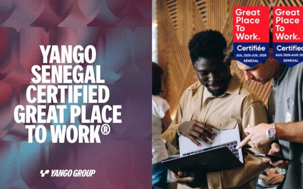 Yango Sénégal obtient sa deuxième certification Great Place to Work® consécutive