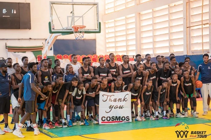 Basketteurs guinéens