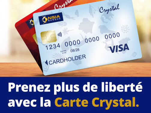 NSIA Banque Guinée lance la Carte Crystal, paiement sans compte bancaire
