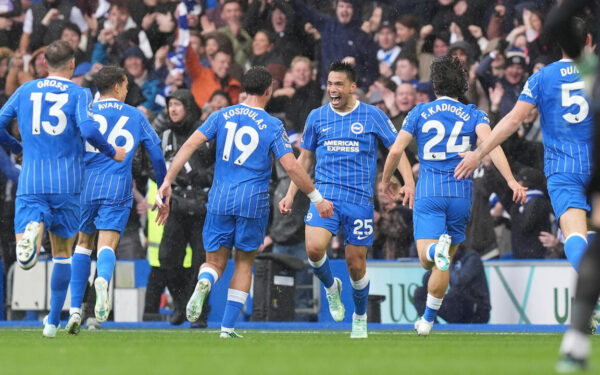 Premier League : Brighton impressionne et écrase Crystal Palace