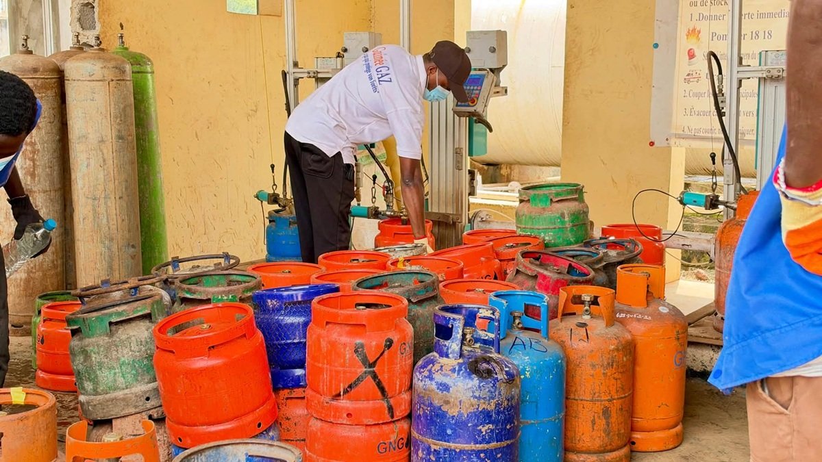 Conakry : le remplissage de gaz butane reprend après une livraison