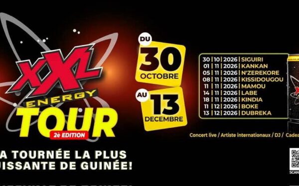 XXL Energy Tour : une deuxième édition musicale à travers la Guinée