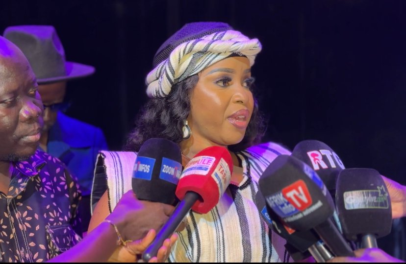 Marie Louise Ouamouno célèbre son parcours avec « Merci la Guinée »