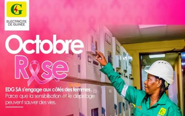 Octobre Rose : Électricité de Guinée se mobilise pour la prévention
